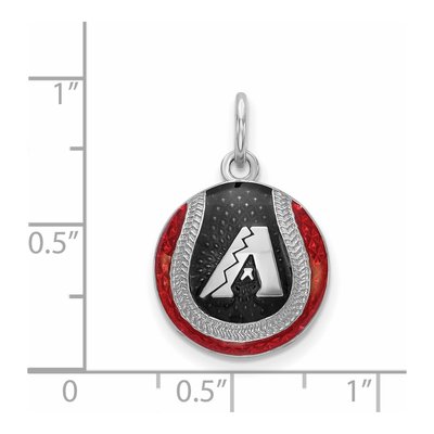 Arizona Diamondbacks Sterling Silver Baseball Charm – view 3