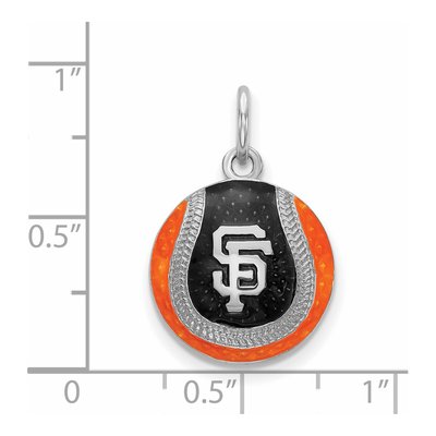 San Francisco Giants Sterling Silver Enamel Charm – view 2