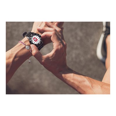 Ohio State University Stainless Steel Adjustable Cord Bracelet – view 3