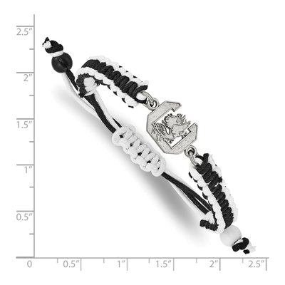 University of South Carolina Stainless Steel Adjustable Bracelet – view 2