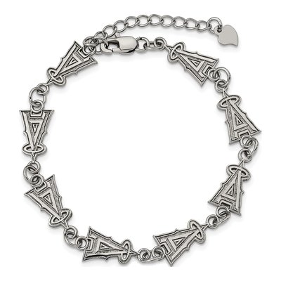 Los Angeles Angels Stainless Steel LA Bracelet – view 5
