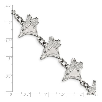 Toronto Blue Jays Stainless Steel Link Bracelet – view 3