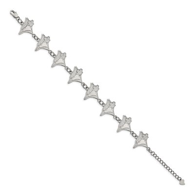 Toronto Blue Jays Stainless Steel Link Bracelet – view 4