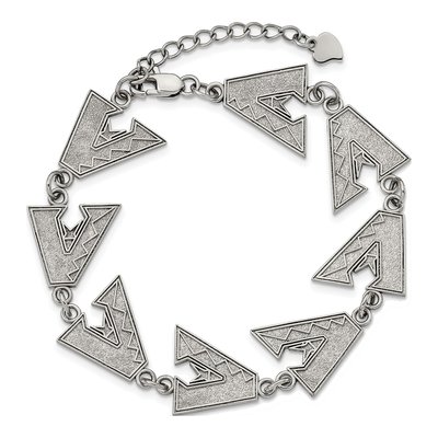 Arizona Diamondbacks Stainless Steel Link Bracelet – view 5