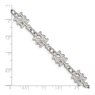 New York Mets Stainless Steel NY Bracelet – view 3