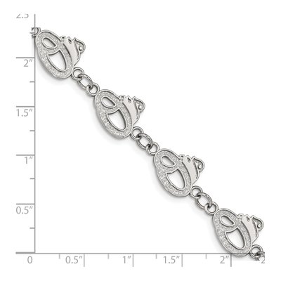 Baltimore Orioles Stainless Steel Link Bracelet – view 2