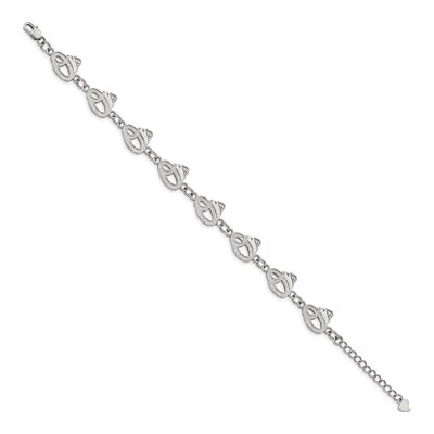 Baltimore Orioles Stainless Steel Link Bracelet – view 3