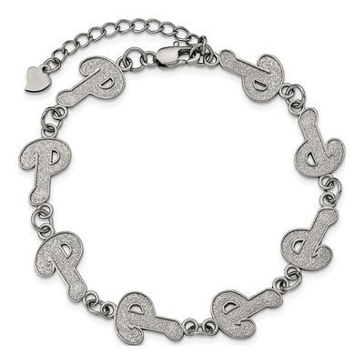 Philadelphia Phillies Stainless Steel Bracelet – view 4
