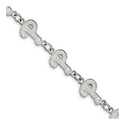Philadelphia Phillies Stainless Steel Bracelet