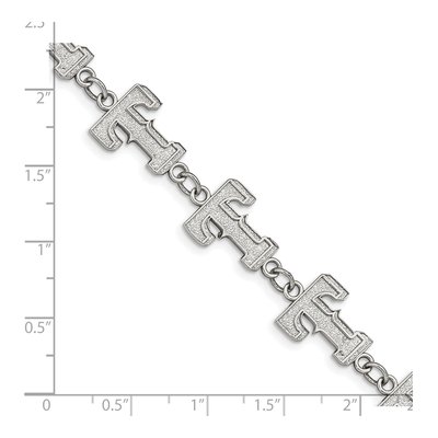 Texas Rangers Stainless Steel Link Bracelet – view 3