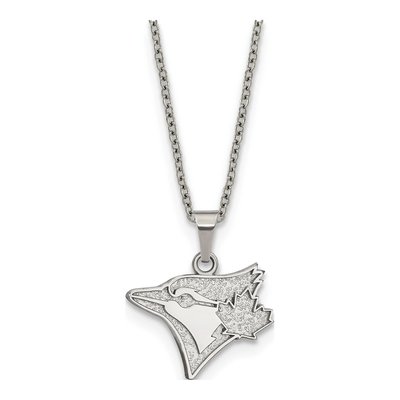 Toronto Blue Jays Stainless Steel Pendant Necklace