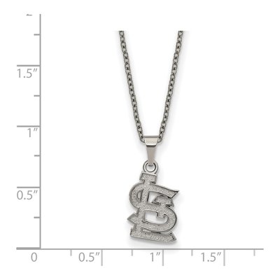 St. Louis Cardinals Stainless Steel Pendant Necklace – view 3