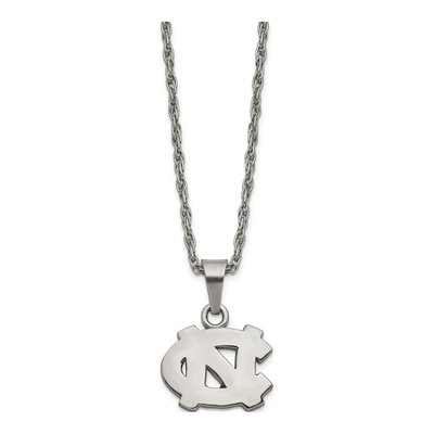 University of North Carolina Stainless Steel UNC Tar Heels Pendant