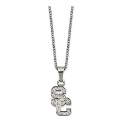 University of Southern California Stainless Steel USC S-C Pendant