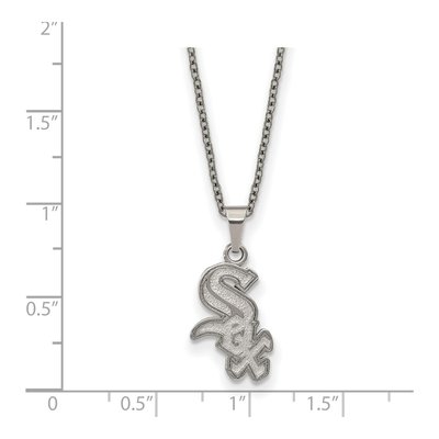 Chicago White Sox Stainless Steel Pendant Necklace – view 3
