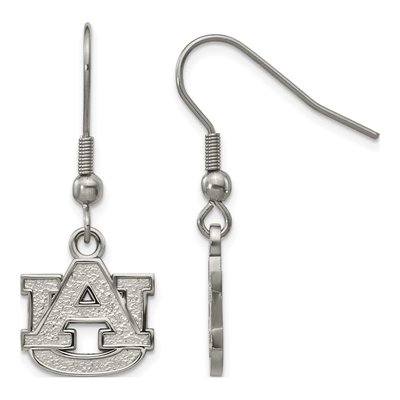 Auburn University Stainless Steel A-U Dangle Earrings