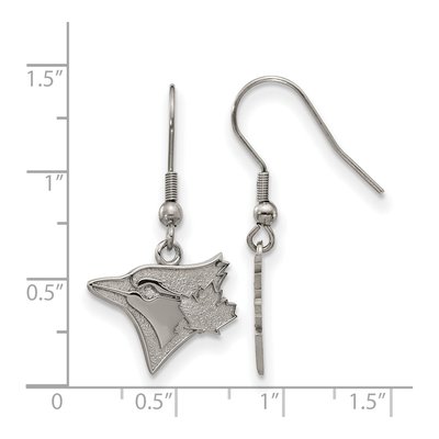 Toronto Blue Jays Stainless Steel Dangle Earrings – view 4