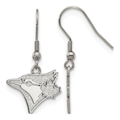 Toronto Blue Jays Stainless Steel Dangle Earrings