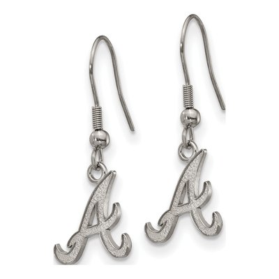 Atlanta Braves Stainless Steel Dangle Earrings – view 3