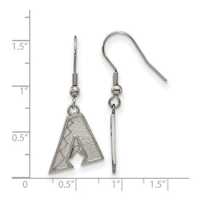 Arizona Diamondbacks Stainless Steel Dangle Earrings – view 4