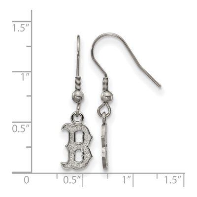 Boston Red Sox Stainless Steel Dangle Earrings – view 4