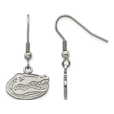 University of Florida Stainless Steel Gator Dangle Earrings