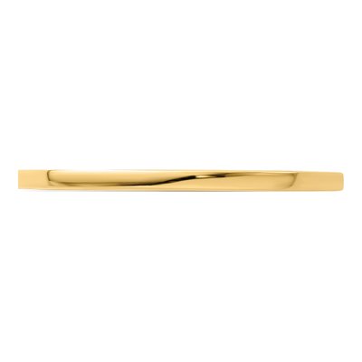 14K Yellow Gold 1.2mm Thin Stackable Wedding Band – view 5