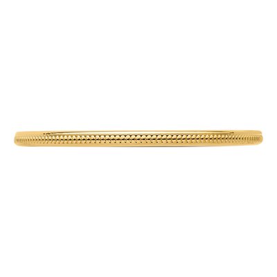 14K Yellow Gold 1.2mm Milgrain Stackable Wedding Band – view 5