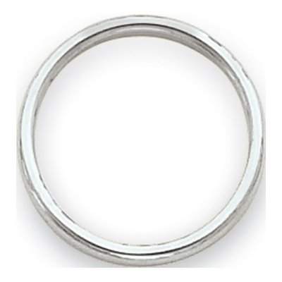 14K White Gold 2mm Stackable Wedding Band – view 2