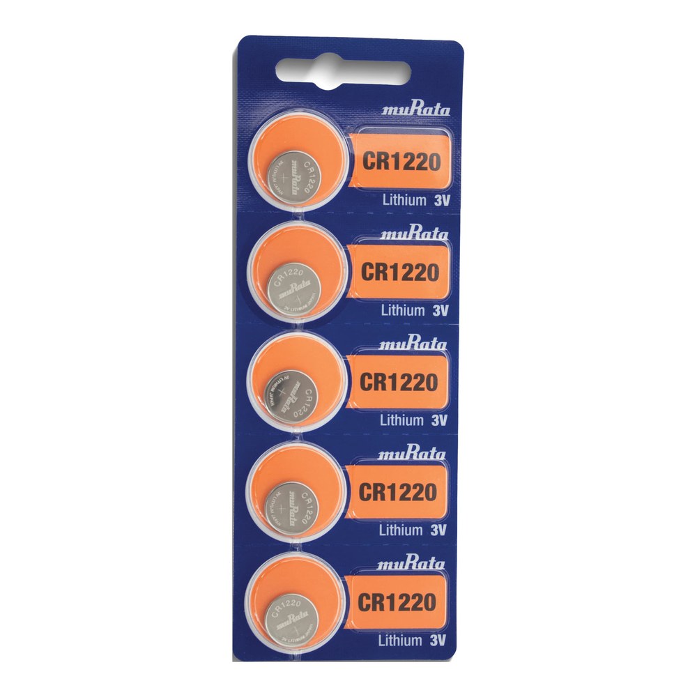 MuRata 1220 Watch Battery 5-Pack