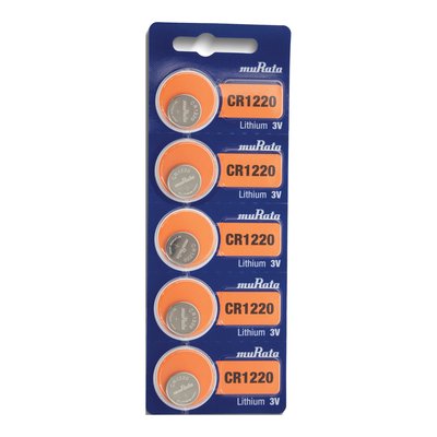 MuRata 1220 Watch Battery 5-Pack