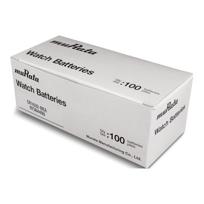 Type 1632 MuRata Lithium Watch Batteries, Pkg/5 – view 3