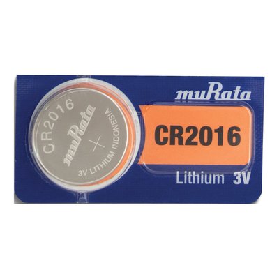 Type 2016 MuRata Lithium Watch Batteries, Pkg/5 – view 2