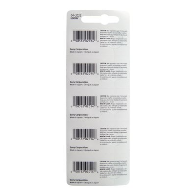 MuRata Type 365/366 Watch Batteries, Pkg of 5 – view 2