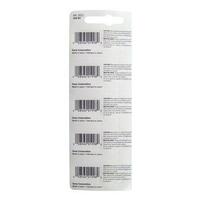 MuRata Type 376 Watch Batteries, Pkg of 5 – view 2