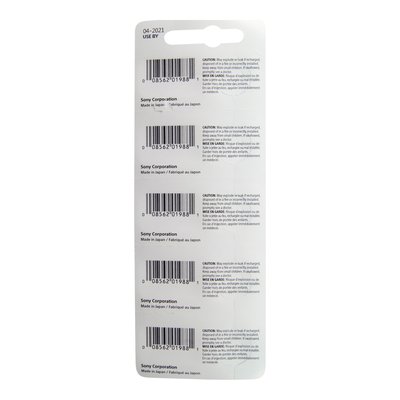 MuRata 393/309 Watch Batteries, Pack of 5 – view 2