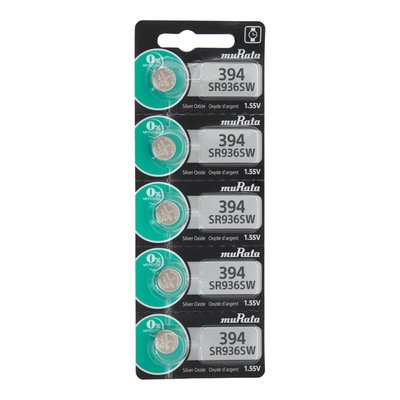 Type 394 Watch Battery 5-Pack