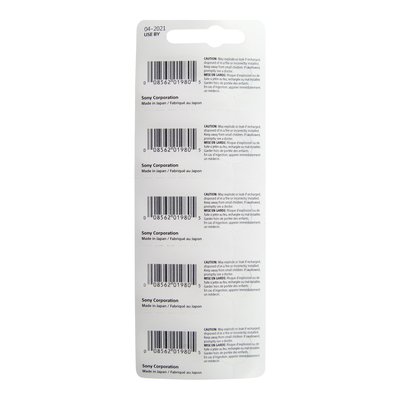 Type 399/395 Watch Batteries, Pkg of 5 – view 2