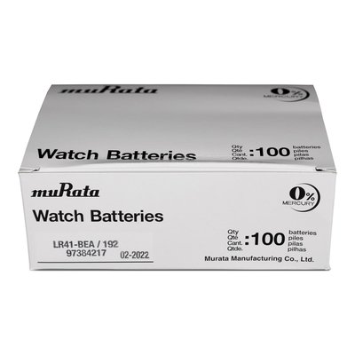 MuRata LR41 Alkaline Watch Batteries, Pkg of 5 – view 2