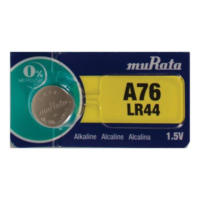 MuRata LR44 Alkaline Watch Batteries, Pkg of 5 – view 2