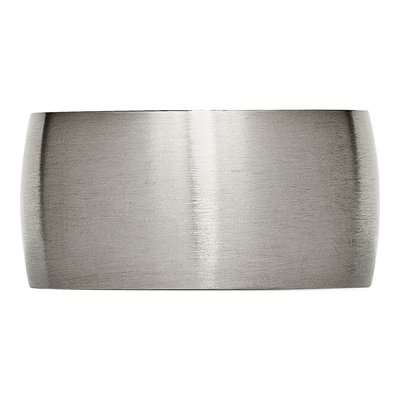 Titanium 12mm Half Round Wedding Band – view 7