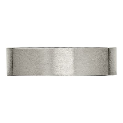Titanium 6mm Square Wedding Band – view 4