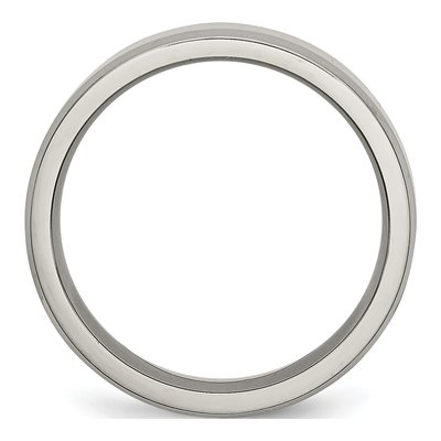 Titanium 6mm Comfort-Fit Wedding Band – view 5