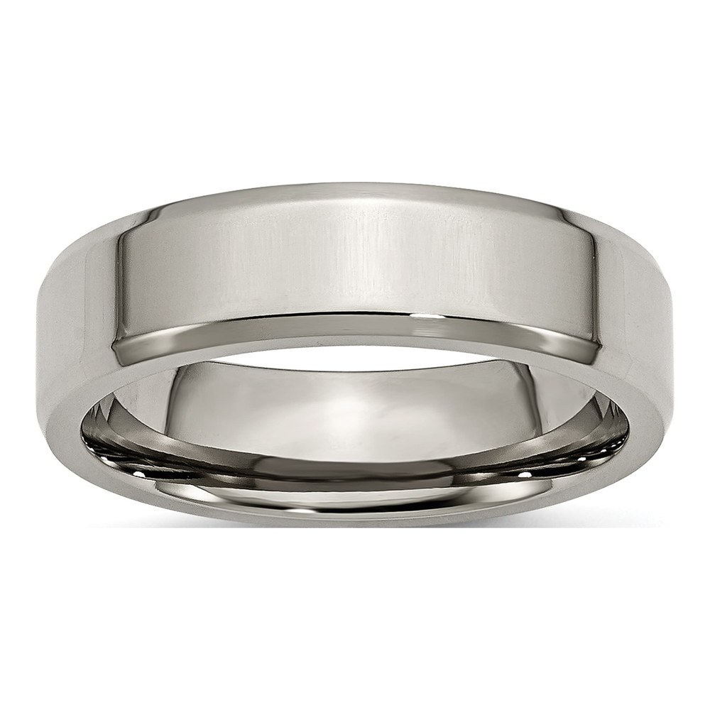 Titanium 6mm Comfort-Fit Wedding Band