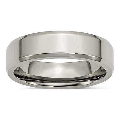 Titanium 6mm Comfort-Fit Wedding Band