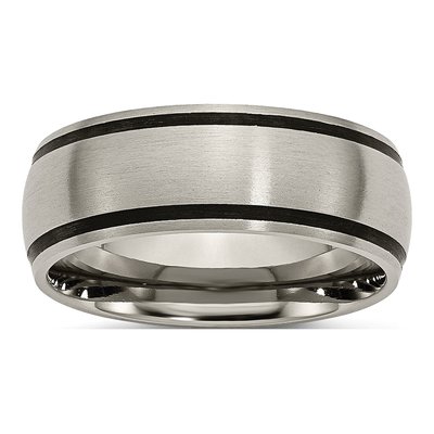 Titanium 8mm Wedding Band