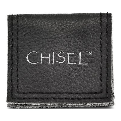 Titanium & Sterling Silver 8mm Flat Wedding Band – view 6
