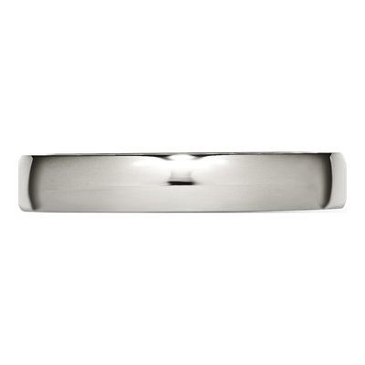Titanium 4mm Half Round Comfort-Fit Wedding Band – view 5