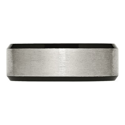 Black Titanium 8mm Comfort-Fit Wedding Band – view 5