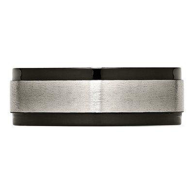 Black Titanium 8mm Comfort-Fit Wedding Band – view 5